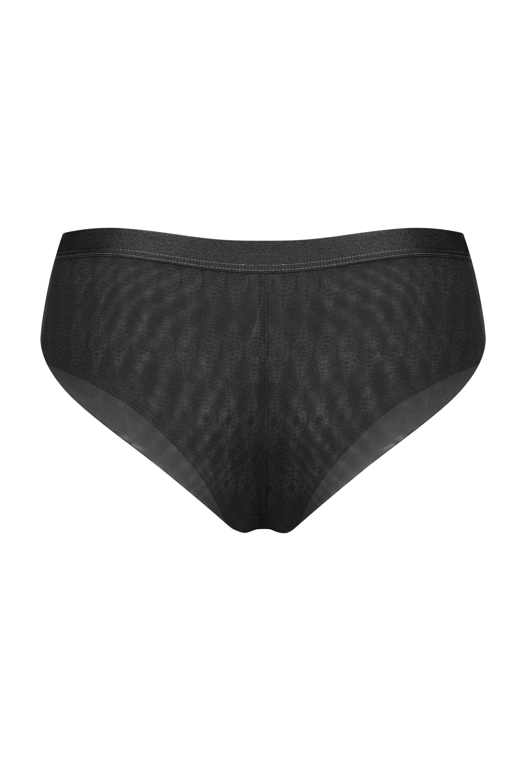 Achterzijde productafbeelding lambada slip in de kleur zwart van het merk Megami