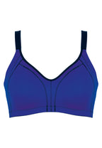 Voorzijde productafbeelding minimizer bh met side smoother in de kleur indigo van het merk Naturana