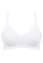 Voorzijde productafbeelding minimizer bh met side smoother in de kleur wit van het merk Naturana 