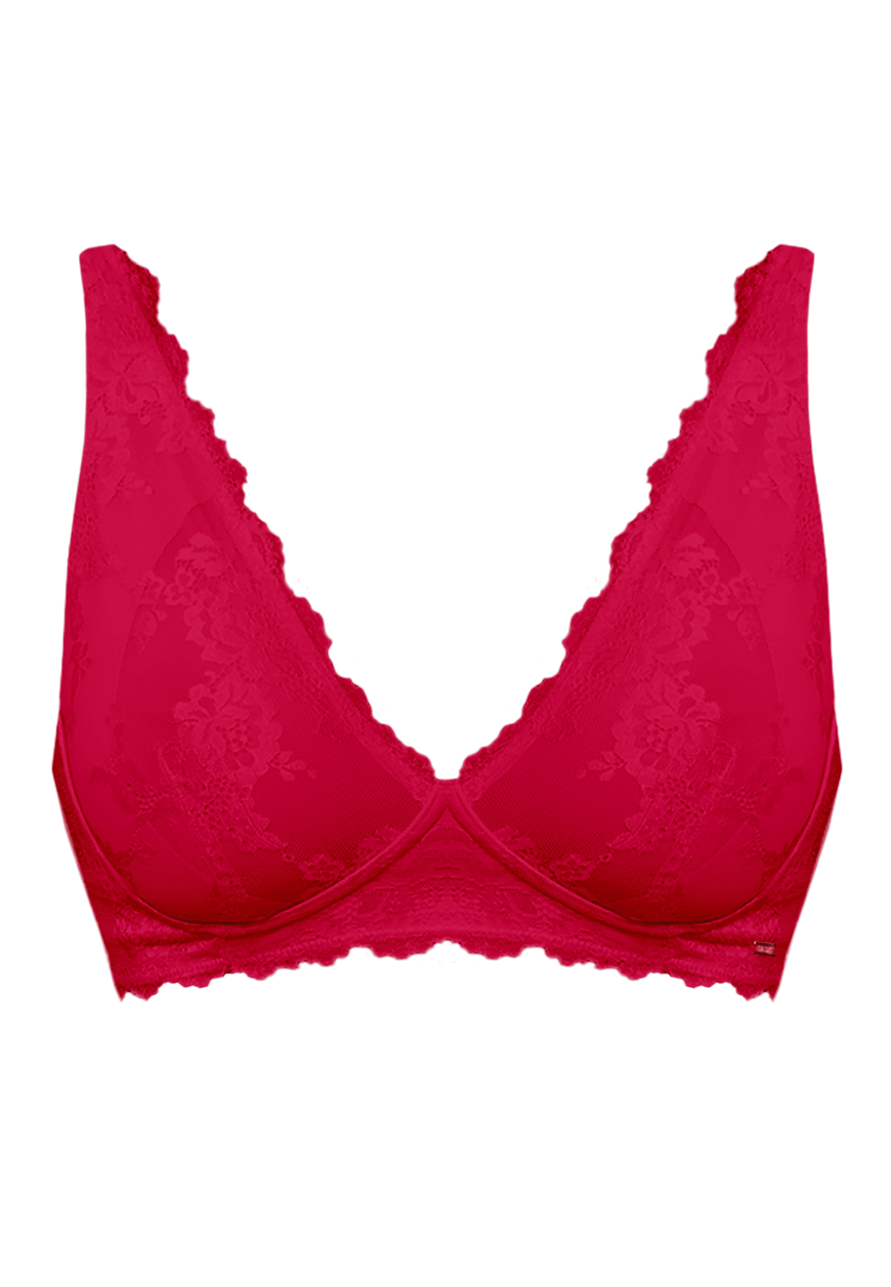 Voorzijde productafbeelding Royal Dream Bralette in de kleur scarlet red van het merk Royal Lounge
