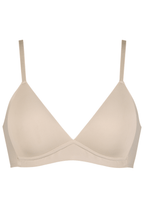 Voorzijde productafbeelding side smoother bh in de kleur beige van het merk Naturana