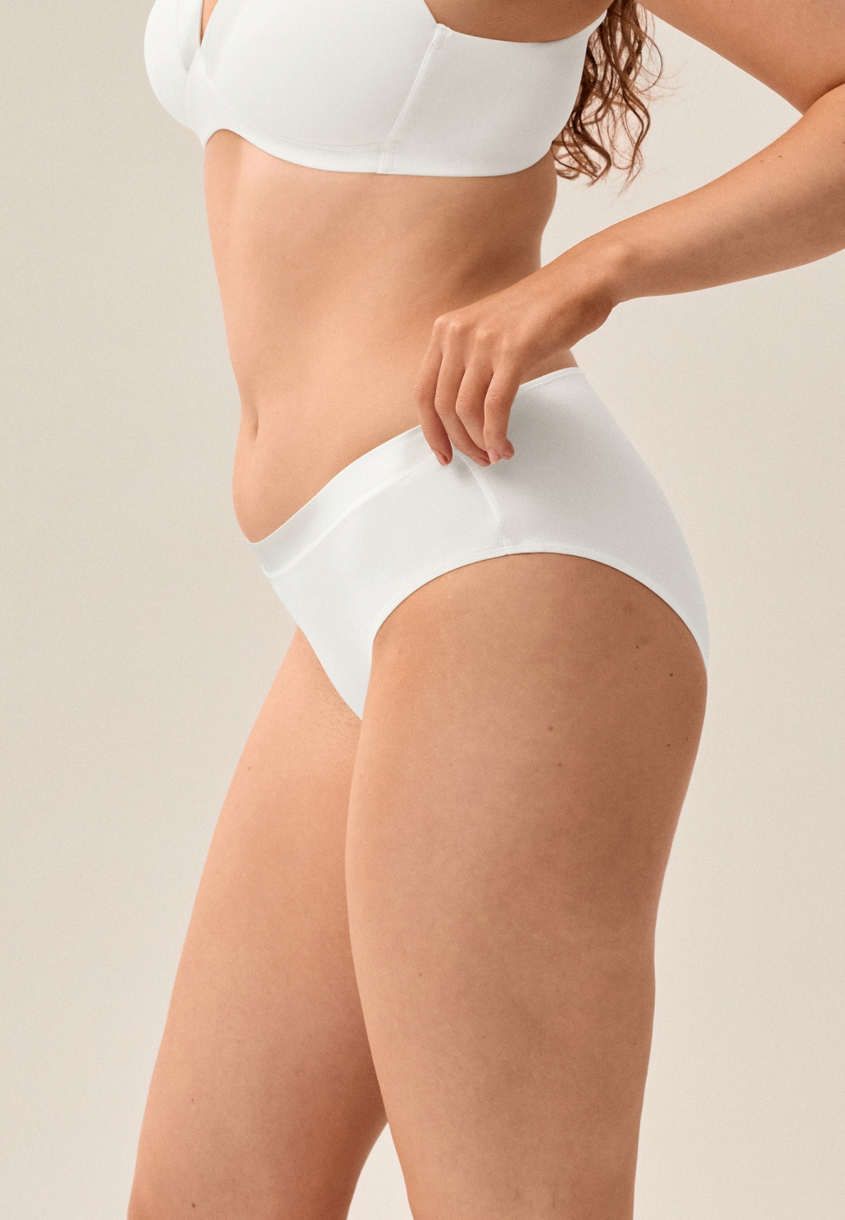 Slip met glansband