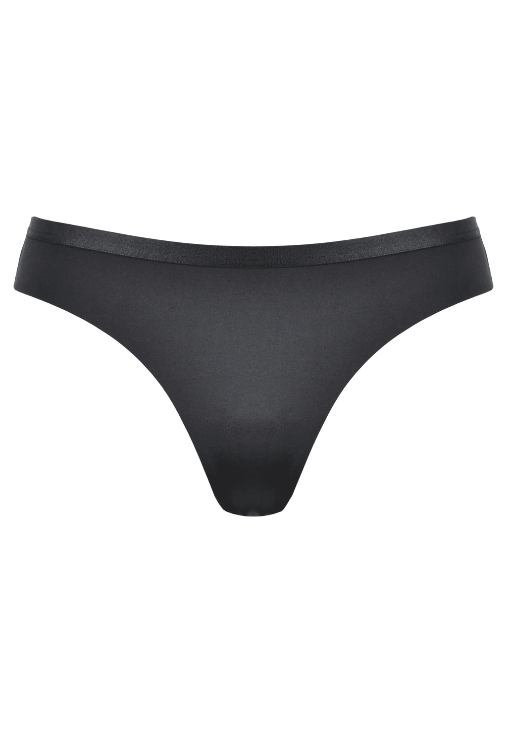 Voorzijde productafbeelding slip in de kleur zwart van het merk Naturana
