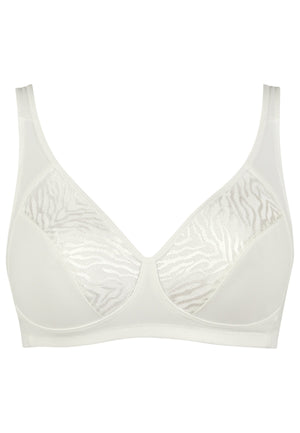Soft bh met jacquard print