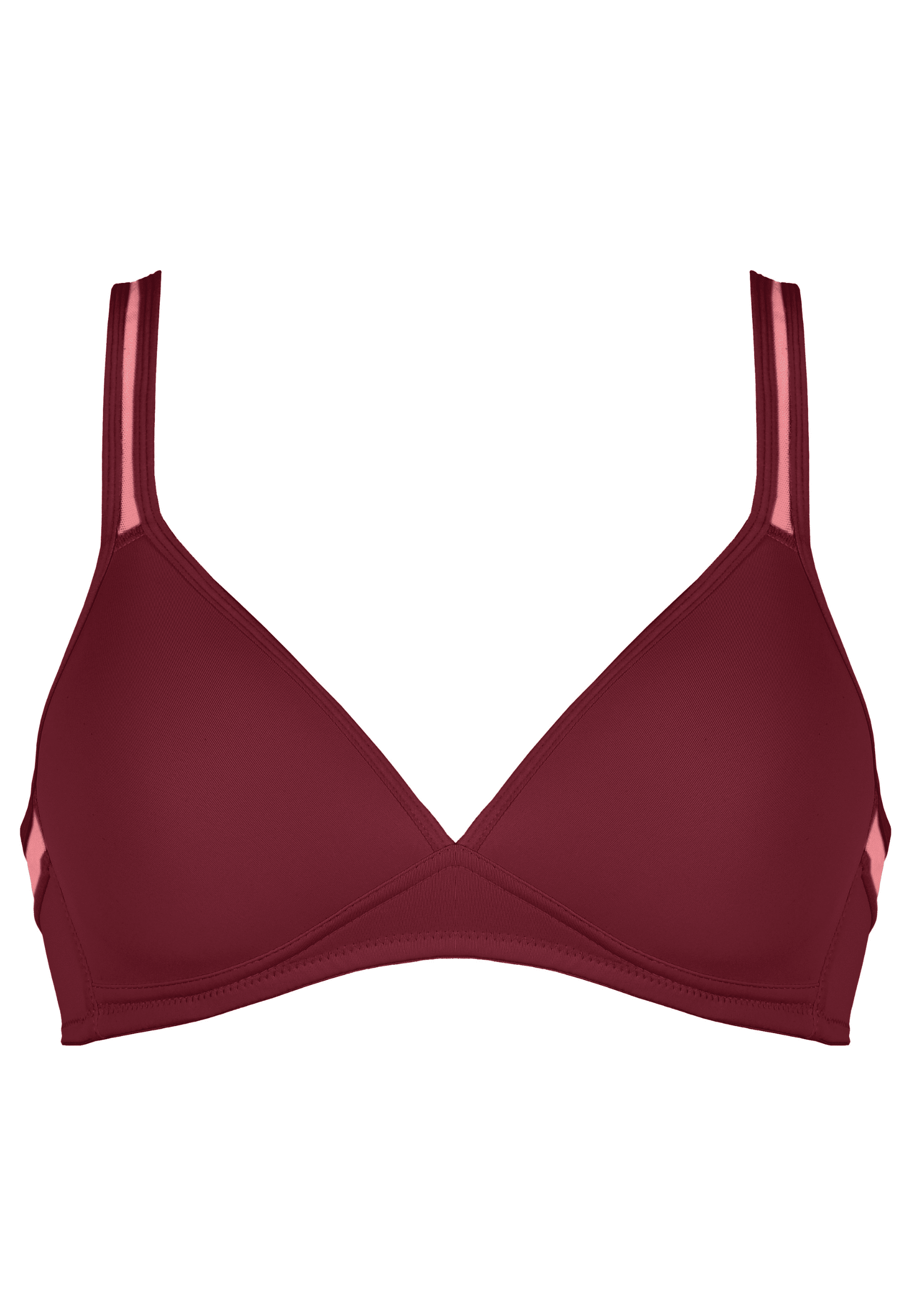 Voorzijde productafbeelding soft bh met mesh bandjes in de kleur astro dust van het merk Naturana