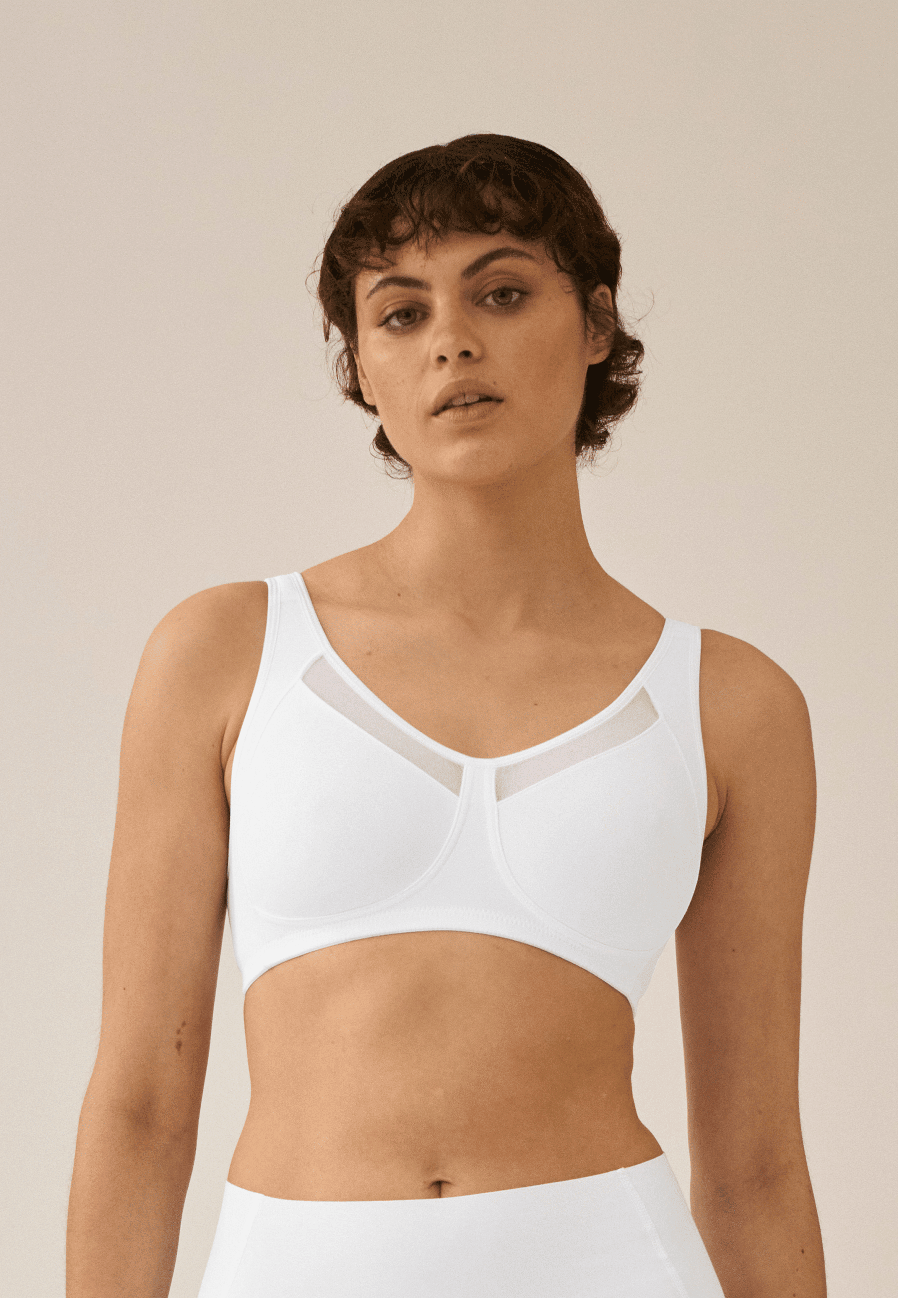 Soft bh met meshrand