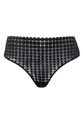 Voorzijde productafbeelding victress slip in de kleur zwart van het merk Megami