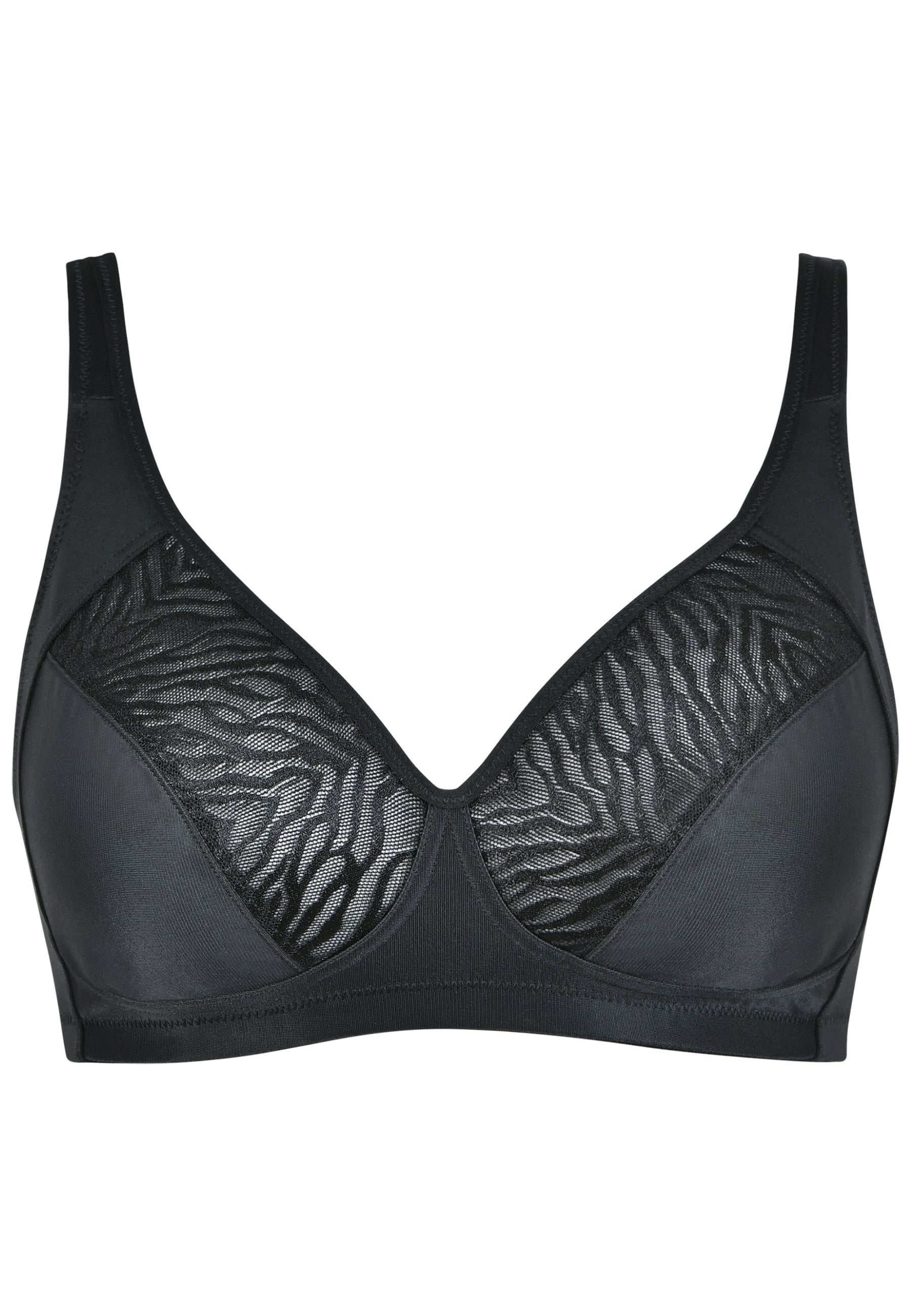 Soft bh met jacquard print
