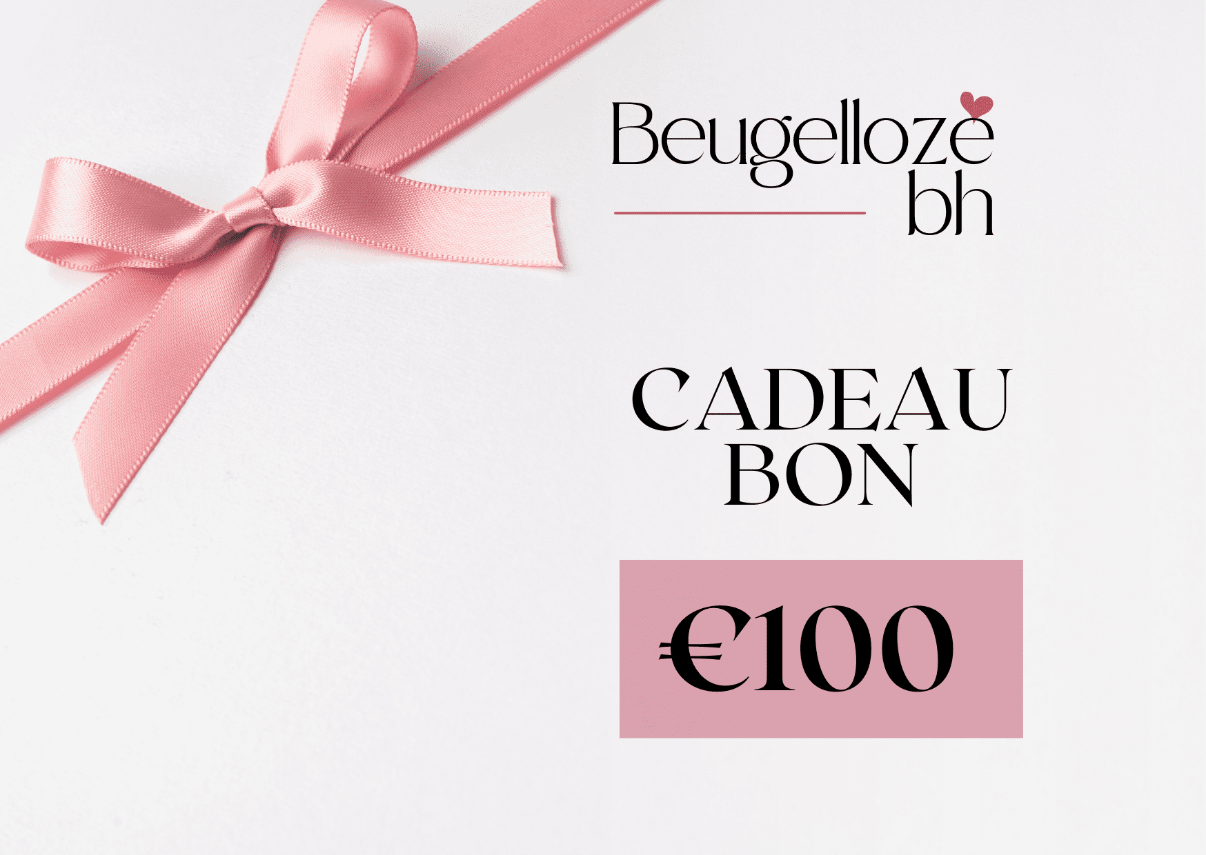 Afbeelding cadeaubon met een bedrag van €75